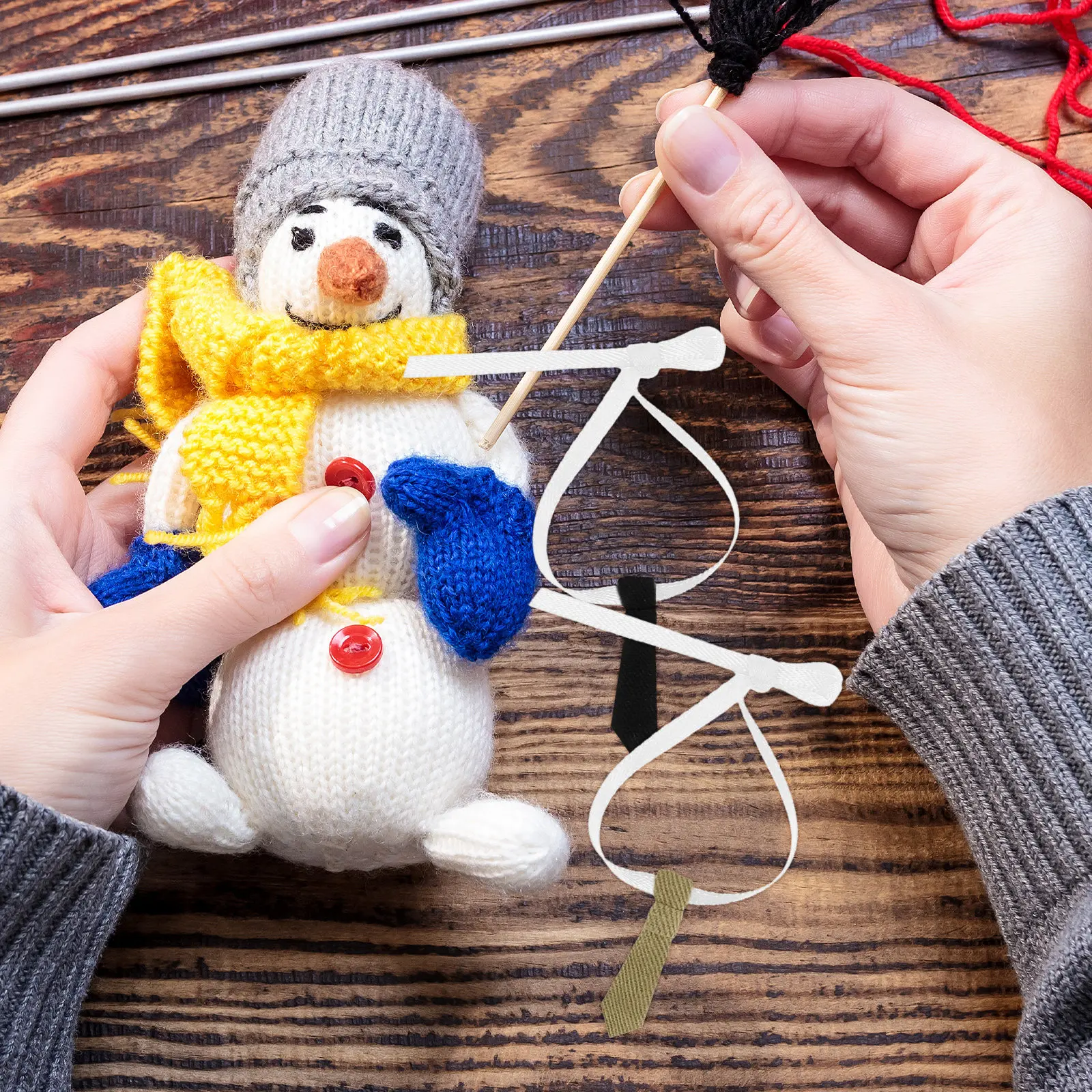 

6Pcs Bow Tie Accessories Miniature Clothes Neckwear for 12Cm Bjd Dollhouse Costume Cosplay Neckties Dollhouse Necktie