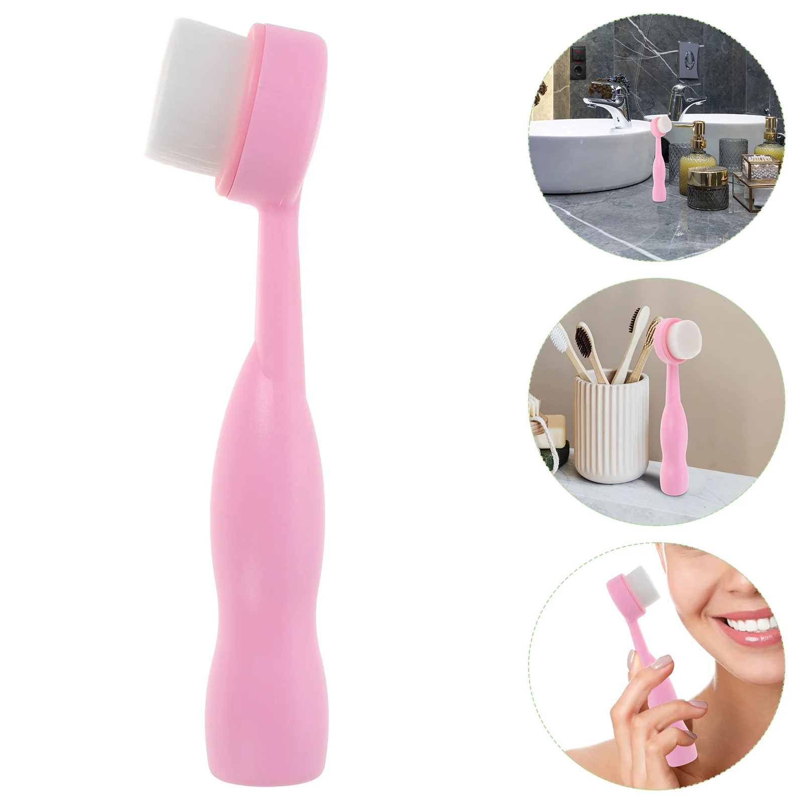 

Brush Cleaner Makeup Face Exfoliating Washcloth Cleansing Brushes Scrubber Cleaning Dry Sponge Tools