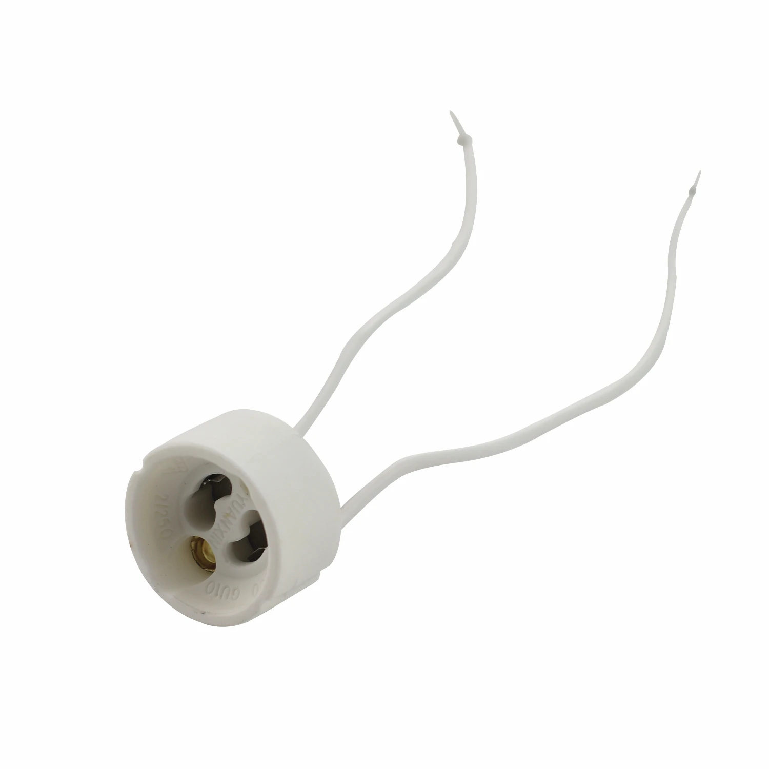 10PCS20PCS LED Strip Connector GU10 Socket For Halogen Ceramic Light Bulb Lamps Holder Base Wire Connector lamp holder