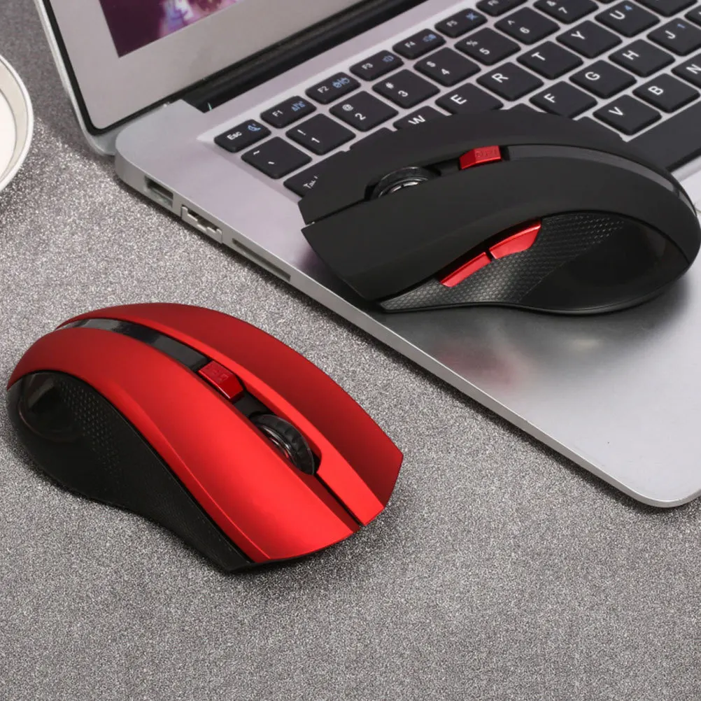 

1Set Wireless Mouse 24ghz Fast Signal Ergonomic Durable Office Pc Notebook Controlling Tool USB Computer Accessory