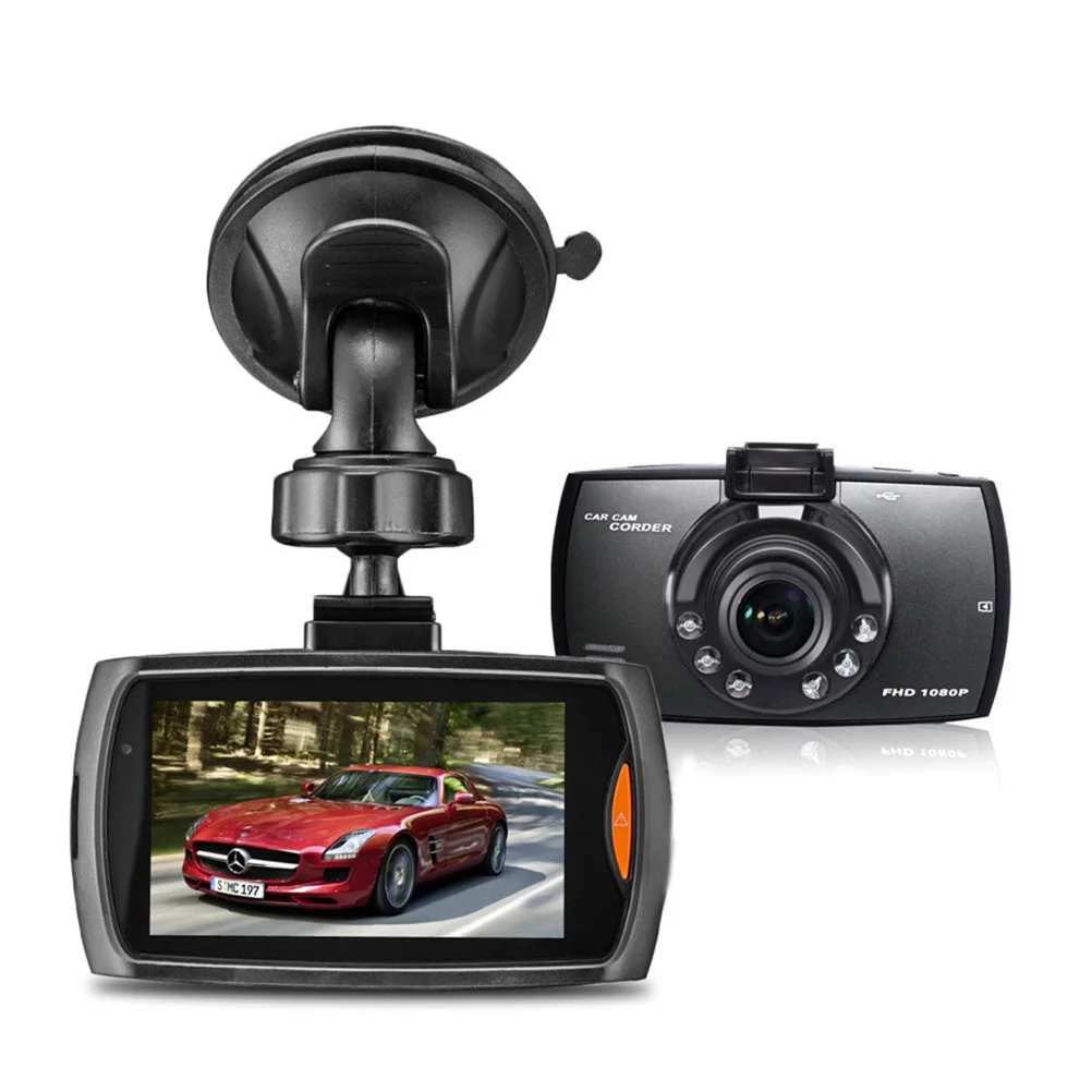 

1080P Lcd Car Dvr Dash Camera Night Vision Infrared Gravity Sensor G Sensor Crash Lock Motion Detection Charging Recording
