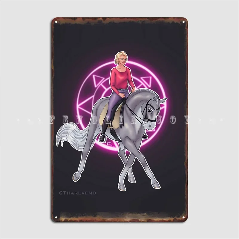 Anne And Concorde From Starshine Legacy Metal Sign Cinema Kitchen Customize Garage Club Painting Décor Tin Sign Poster