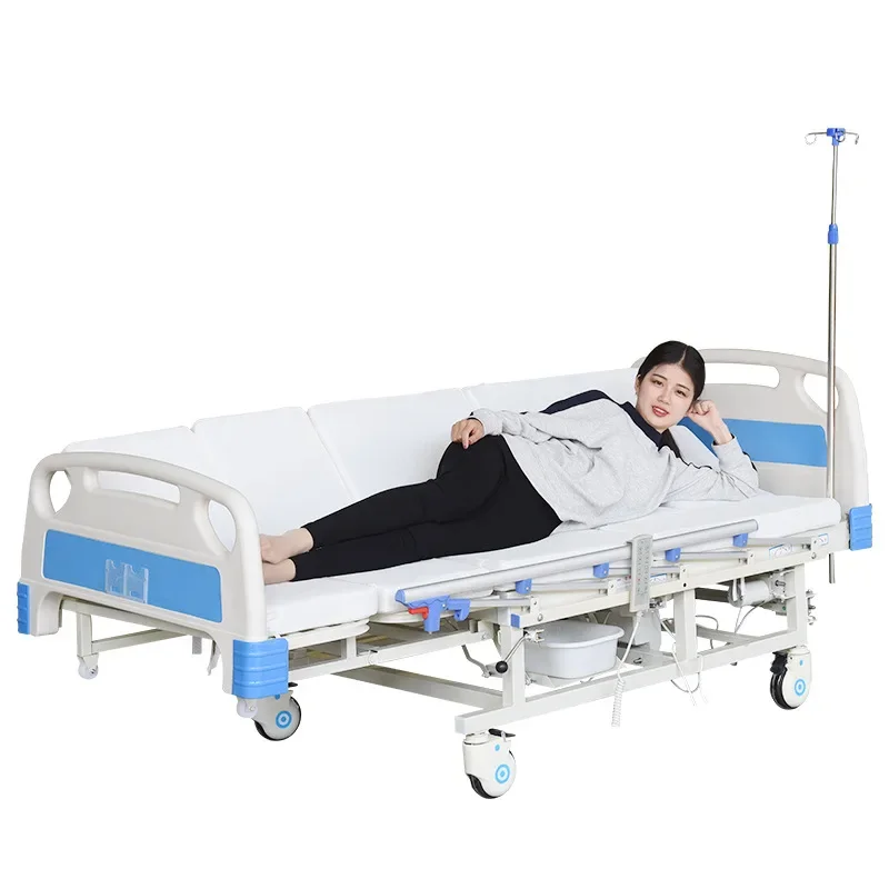 

Household Five-Function Electric Care Bed Elderly Bed Paralysis Electric Full Qu Elderly Bed