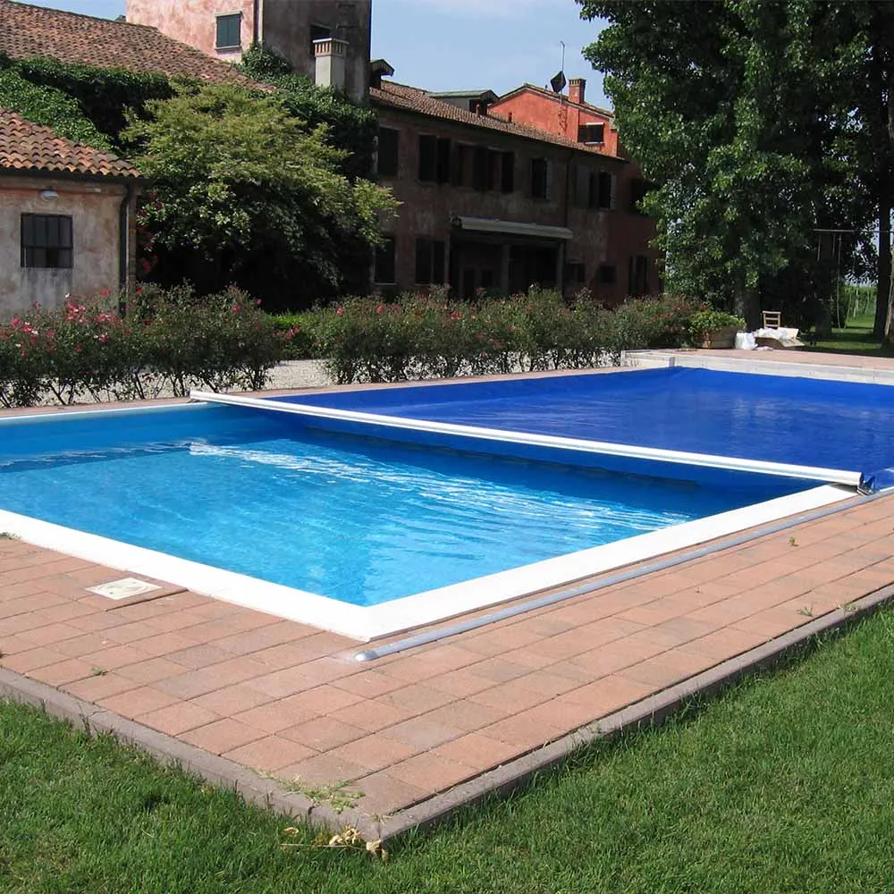 Accesorios para Piscinas de Materiales Impermeables y Duraderos, Lamas de PVC para Cubrir Piscinas, Cubierta Automática para Piscinas
