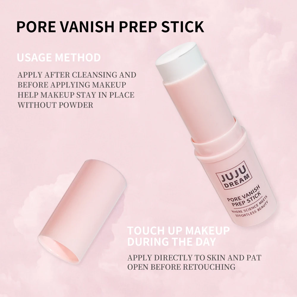Face Primer Stick,Invisible Pore Base Stick Makeup Concealer Isolation Makeup Front Pore Base Modifying Skin Color Primer Makeup