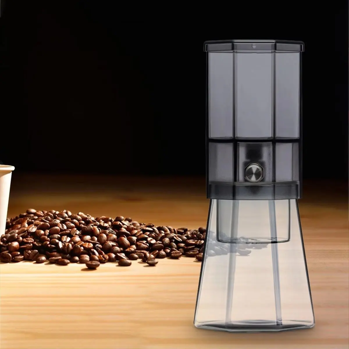 

Портативная кофеварка для холодного заваривания ABNH — легко чистится, идеально подходит для офиса, кемпинга и домашнего использования, переносной и компактной конструкции A