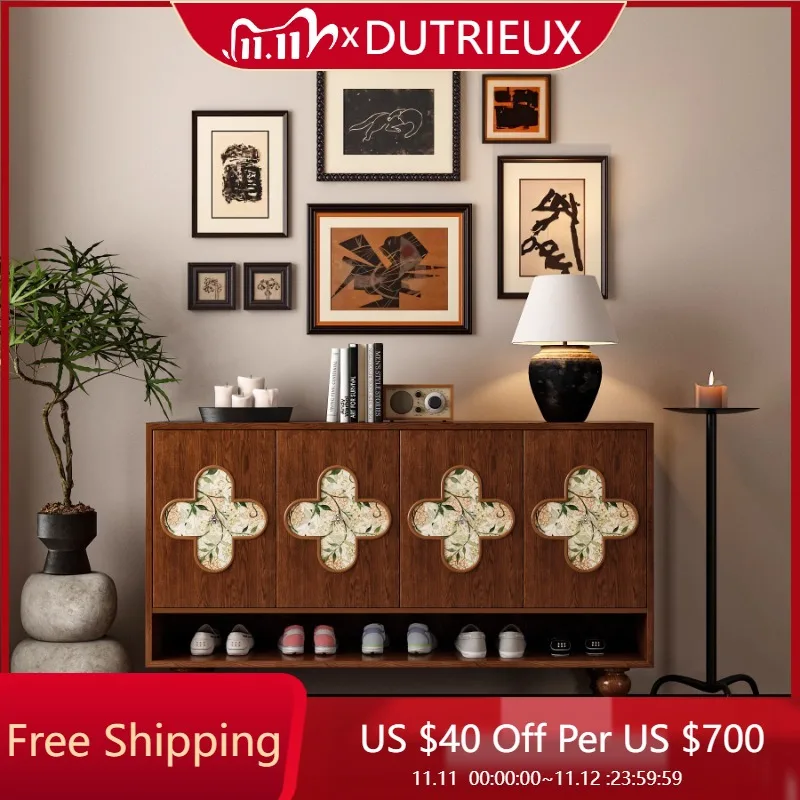 

Xenomorph Irregular Shoe Cabinet Aesthetic Wooden Big Size Hallway Salon Shoe Shelf Save Space Gabinete Ornaments Home Decor