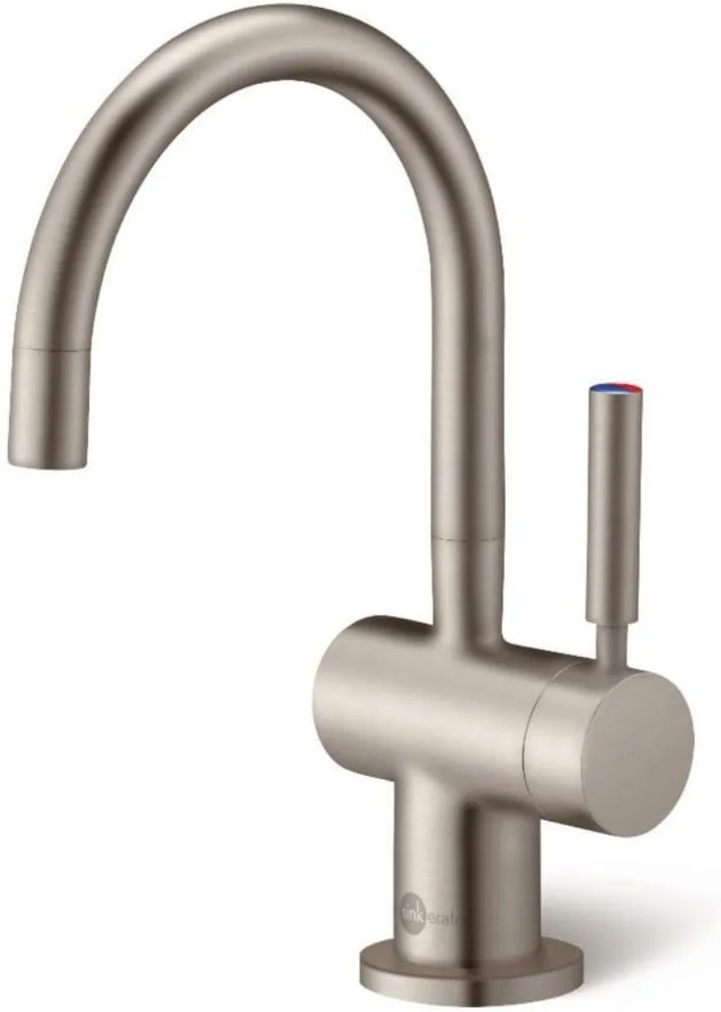 

Modern Instant Hot & Cold Water Dispenser - Faucet Only, Satin Nickelr