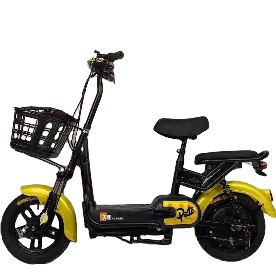 

Factory Price 2-Seat City E-Bike 350W Two-Wheeled Electric Bike with 48V Battery Brushless Motor LED Display Sensor Type