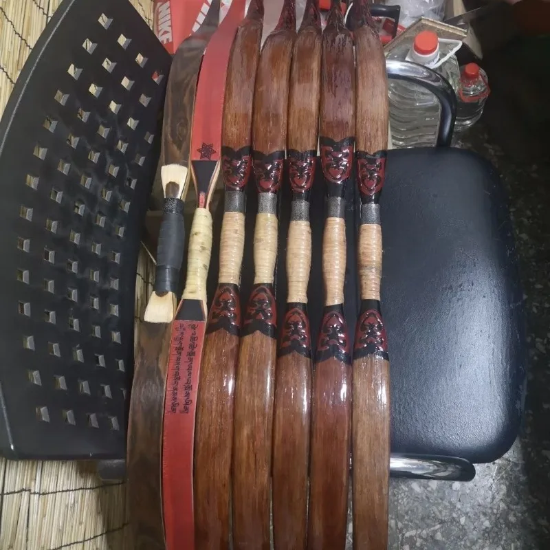 Traditional muscular bow, intangible cultural heritage, purely handmade