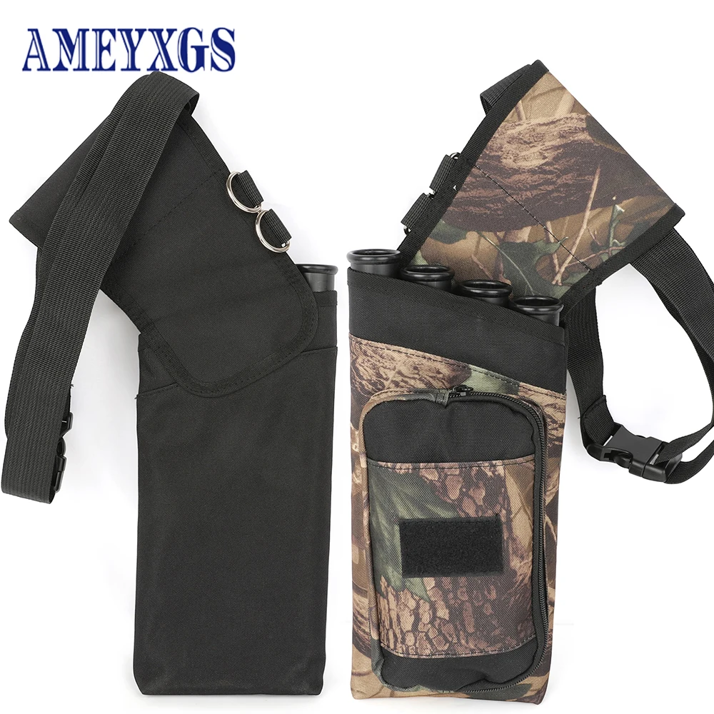 

Arrow Quiver 4-Tube Portable Arrow Bag Waist Nylon for Recurve Compound Bow Longbow Outdoor Training Archery Hunting Accessories