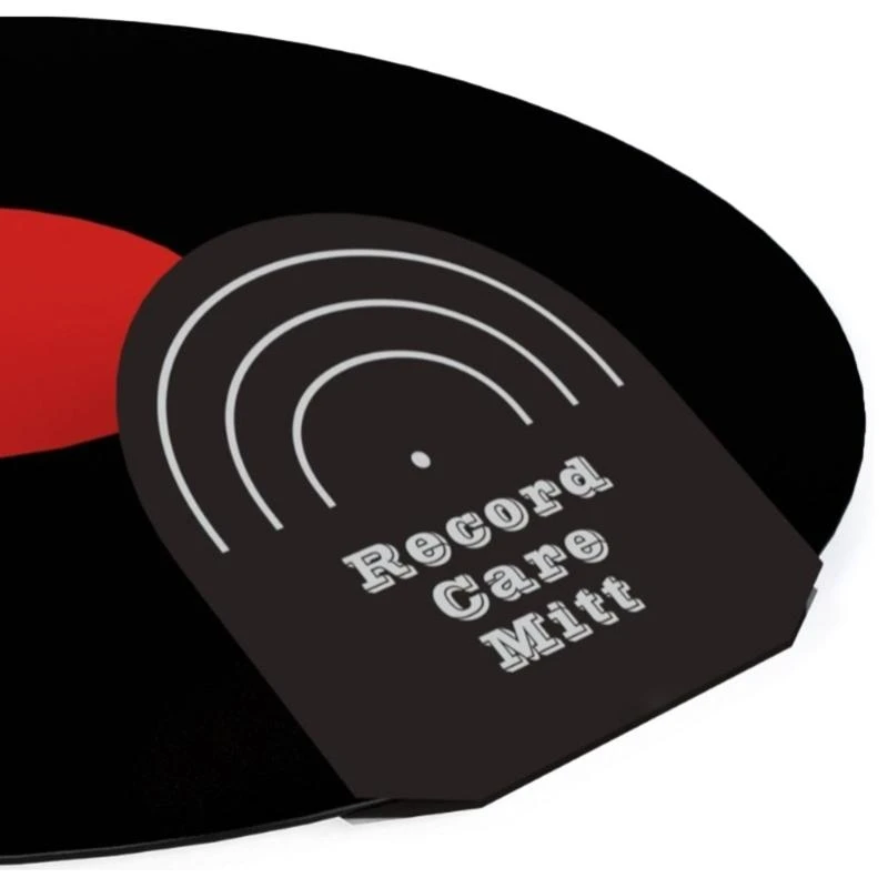 記録MITTレコードプロテクターグローブ2パックアンティスティッククリーニングカードボード.H05A