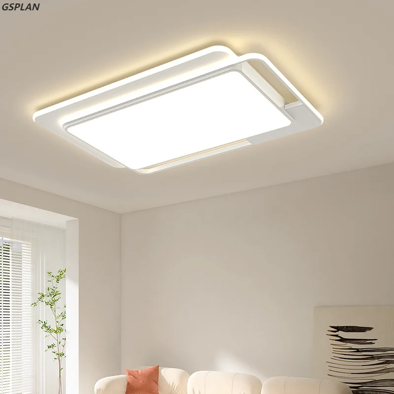 Atmosphäre ganzes Haus Paket Kombination LED Decken leuchten Wohnzimmer Haupt lampen moderne minimalist ische Voll spektrum Kronleuchter