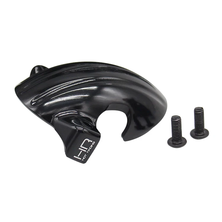 HOT RACING CNC Aluminum Mirror Polished Front Fender Fairing for Tamiya T3-01 RC Cycle Scale