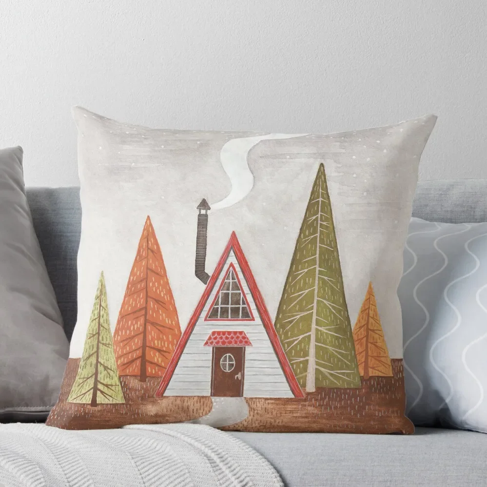 

Cabin living Throw Pillow ornamental pillows Christmas Pillows pillow cover christmas