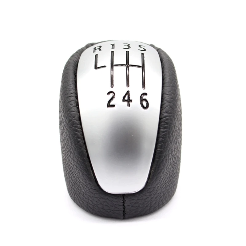 

6 Speed Leather Gear Shifter Knob Shifter Lever For MK3