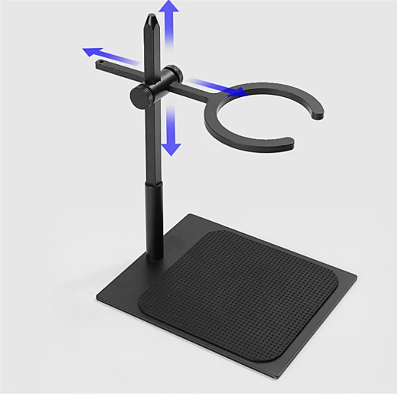 

【HOT】Pour Over Coffee Stand Aluminum Alloy Pour Over Coffee Station Dripper Stand Adjustable Antislip Coffee Dripper Stand