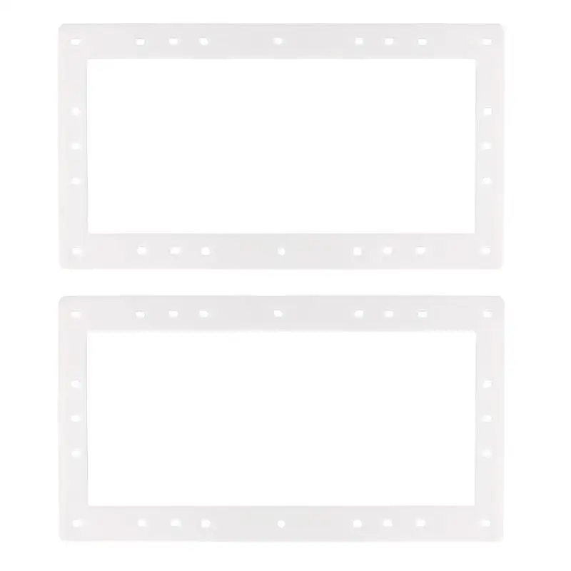 

652F Pack of 2 Square Silicone Insulators for Pool Piping Flexible and Sturdy Materials for Home Constructions Daily Use