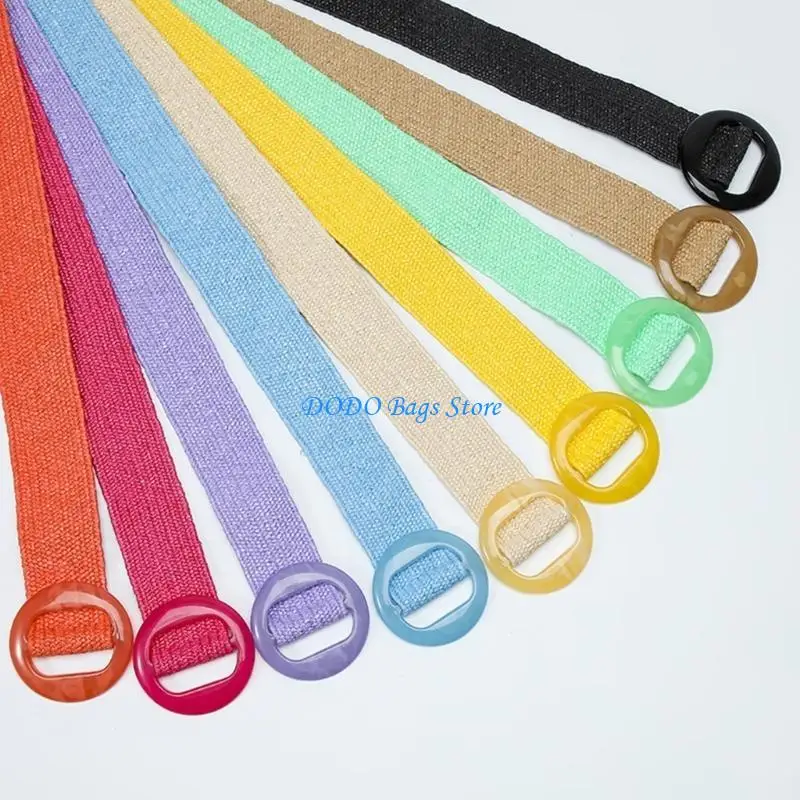 حزام خصر نسائي حزام خصر من القش ملحق حزام خصر منسوج لبنطلون الجينز