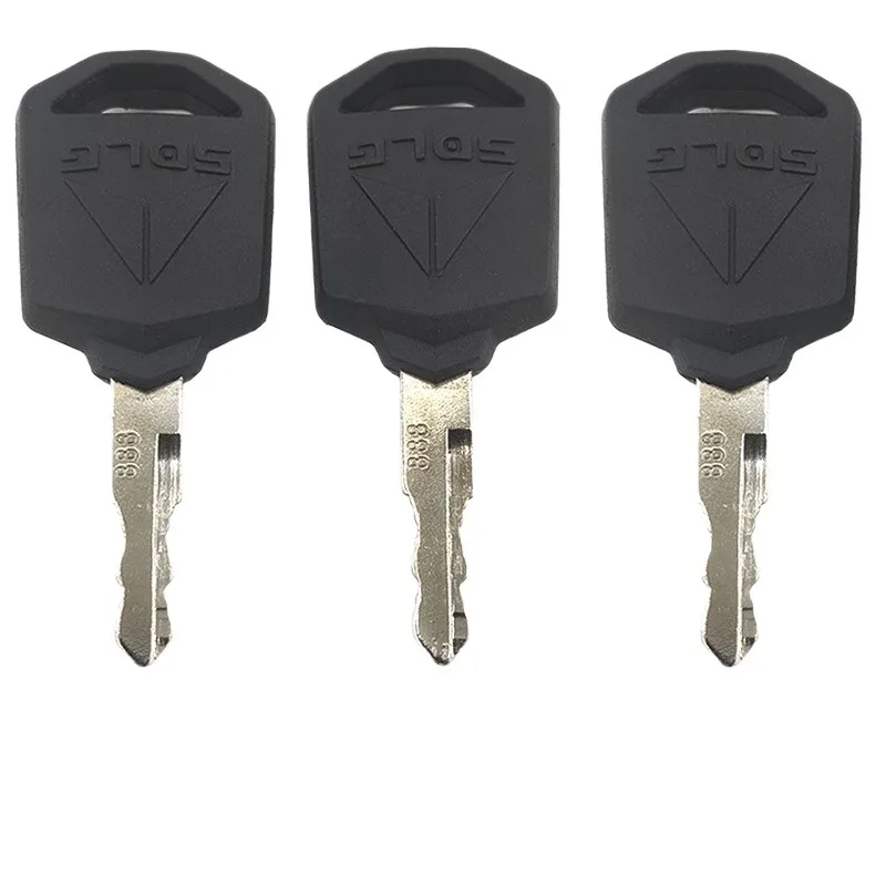 For SDLG Excavator Key Lingong 55 60 75 80 150 210 225 Start Door Ignition Key