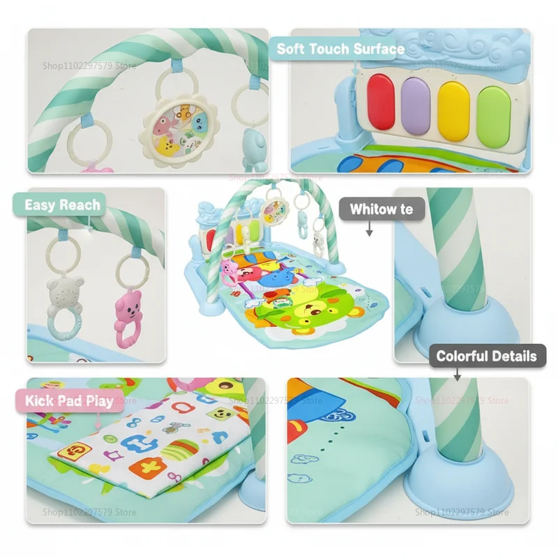 Baby Play Gym 3 in 1 Tummy Tim - Home Gym For Toddlers recension och pris