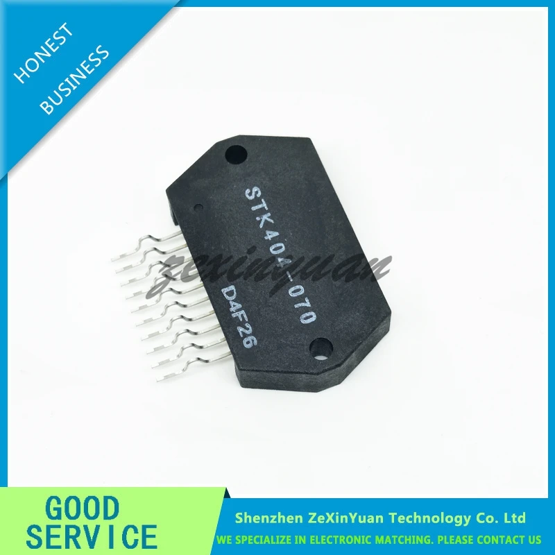 1PCS NEW Original STK404-070 404-070 IC HYBRID MOD AUD PWR AMP AB 1CH HYB-10