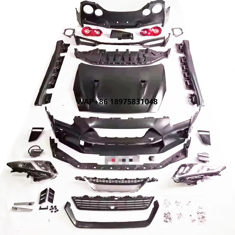 R35's Original Full Nismo Body Kit and Track Edition Body Kit Upgraded Body Kit