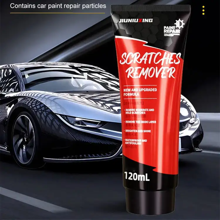 120ml Composite Wax Car Scratch Repair Car Paint Care Polishing Paste Scratch Repair Agent Paint Surface Decontamination Repair