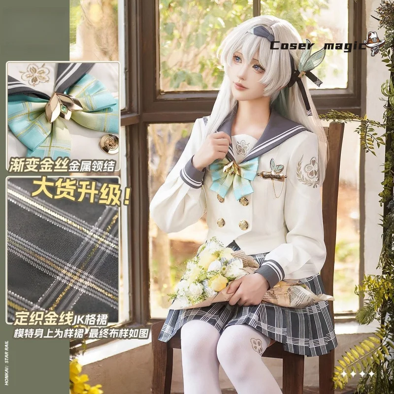 

Firefly Spring Gift Cosplay Costume Game Honkai：Star Rail Uniform Halloween Carnival Party Christmas Play Role Clothes Clothing