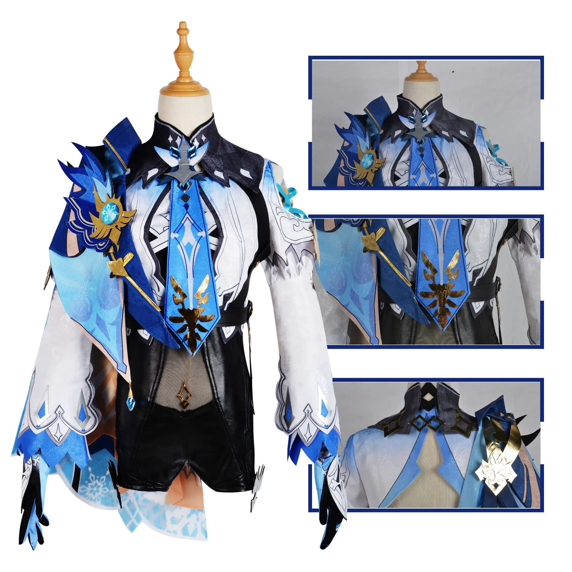 Genshin Impact cos Costume Spray Knight Urra cosplay Animation Game Set Urra cos  Complete set of clothing