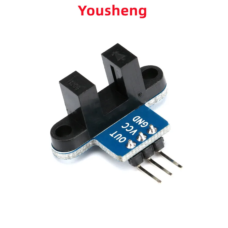 10pcs/1pc IR Infrared Slotted Optical Speed Measuring Sensor Digital Detection Optocoupler Module for Smart Car Motor Test