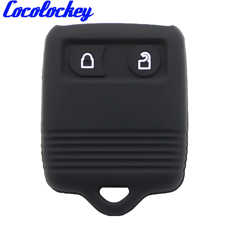 

Cocolockey Silicone Remote Key Case for Ford Explorer Tourneo Escape Mustang Focus Expo Transit Mercury for Lincoln 2 Pcs/lot