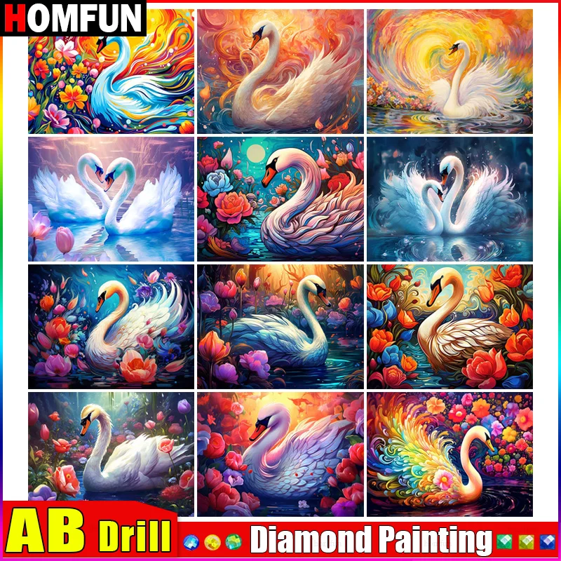 HOMFUN AB Diamond Painting 