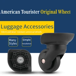 Sostituzione del rullo degli accessori della ruota della cassa del carrello adatto per la ruota universale di ricambio della valigia americana Tourister 92T/F23