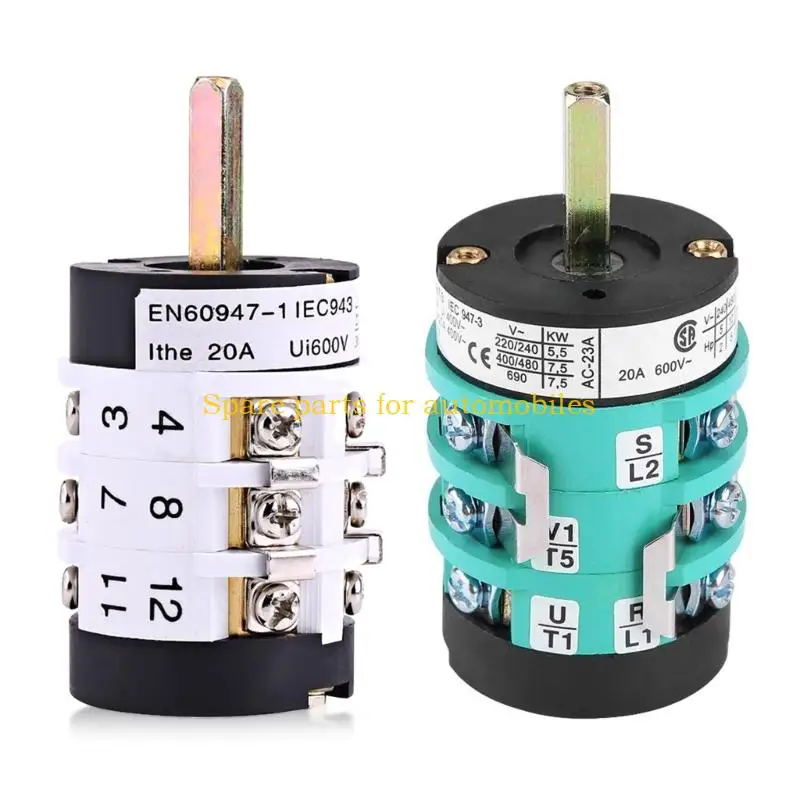 

H58F 20A переключатели вперед-назад для шиномонтажного станка, педальный инструмент, 220 В, 380 В, переключатели для станков,