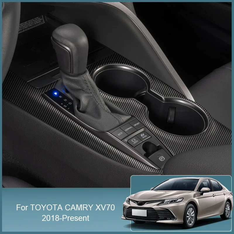 

Наклейка на интерьер автомобиля для Toyota Camry XV70 2018-2025, подъемная оконная панель, наклейка, защитная пленка для рулевого колеса, аксессуар