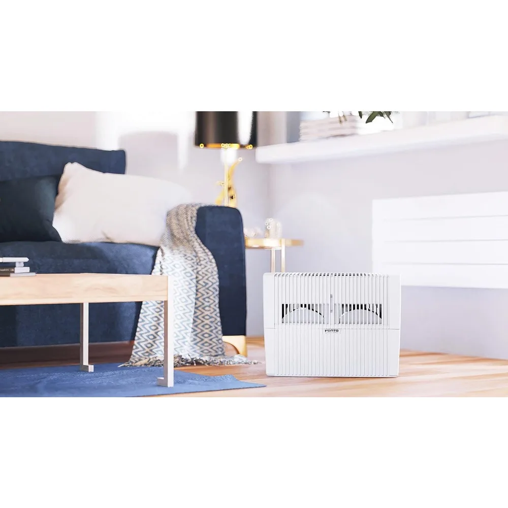 Original Humidifier in White - Filter-Free Evaporative Humidifier for Spaces up to 600 ft²