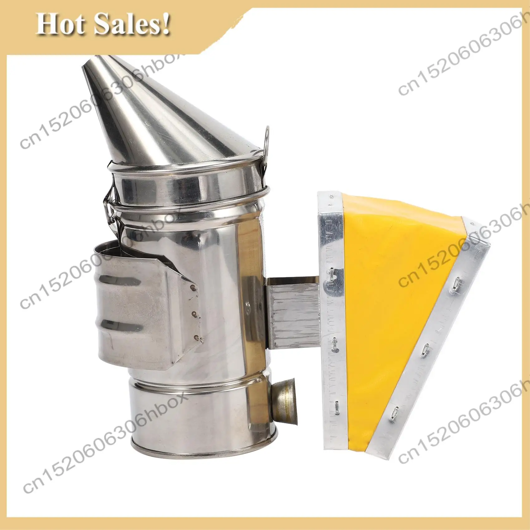 

-HOPE Stainless Steel Bee House Smoker Hive Equipment Beekeeper Tools And Equipment