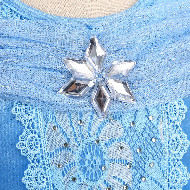 Fairy Tale Glass Slipper Cinderella Dress with Butterflies Girl Pageant Princess Costume Frock Children Carnival Party Ball Gown