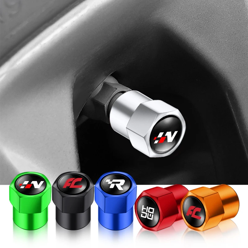 4 шт./набор, Металлические колпачки для клапанов автомобильных шин