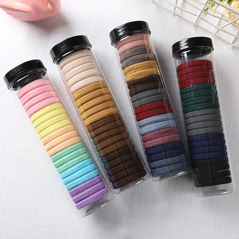 High-Elastic Hair Ties for Women, Basic Colorful Hair Bands, Metal-Free Hair Ropes for Adults, Simple and Versatile Ponytail Hair Ties, Bun Hair Ties, Suitable for Daily Commuting, Sports, Face Washing, Makeup, Hair Styling, Hair Accessories, Soft Fabric Elastic Hair Bands, Multi-Color Combination, Black, Coffee, Beige, Pink, Blue, Green, Purple Hair Ties, Suitable for Thick and Thin Hair, Long and Short Hair, Secure Hair Tying, Non-Slip, Comfortable and Durable, Simple and Fashionable Hair Accessories, Large Capacity Bucket Pack, Cross-Border Hot-Selling New Model Recommendation