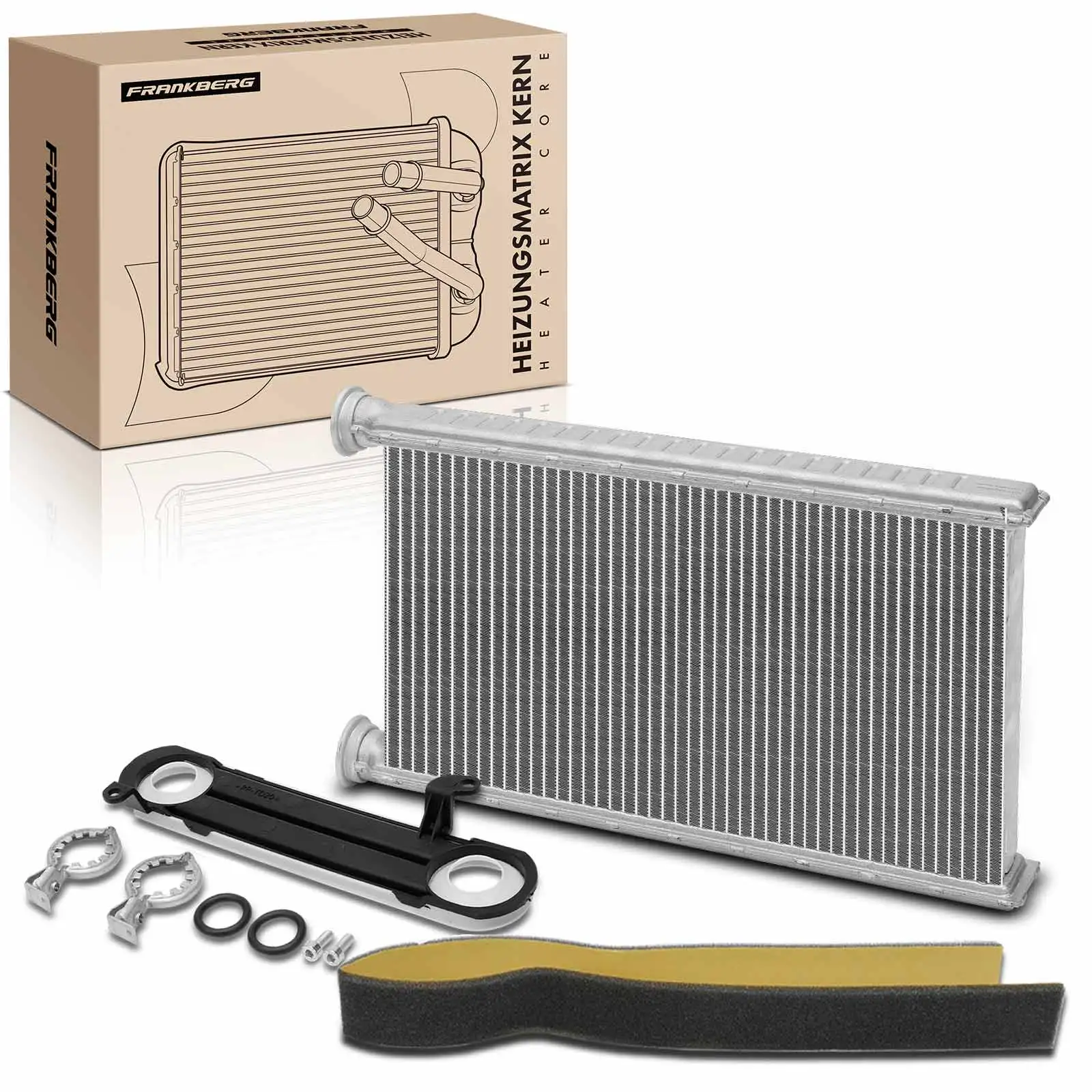 Frankberg 1x Warmtewisselaar Interieurverwarming voor BMW F30 F80 F31 F20 F21 Bj 2011 1.5L-3.0L 64-11-9-229-486 98155 707190 92245