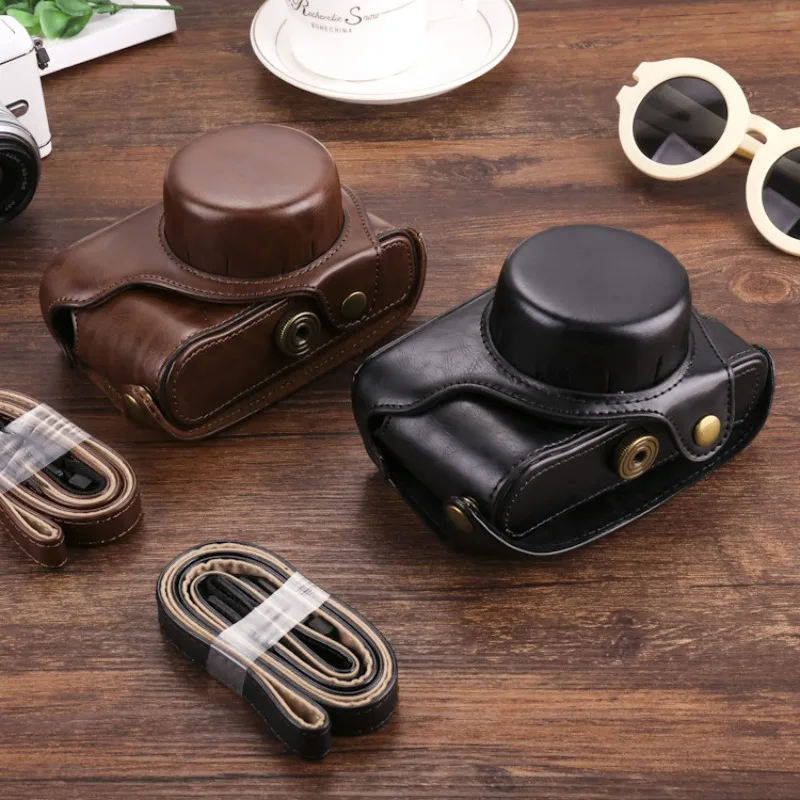Camera Bag X100T Protective Leather Case Camera Bag for Fuji X100V X100S X100F