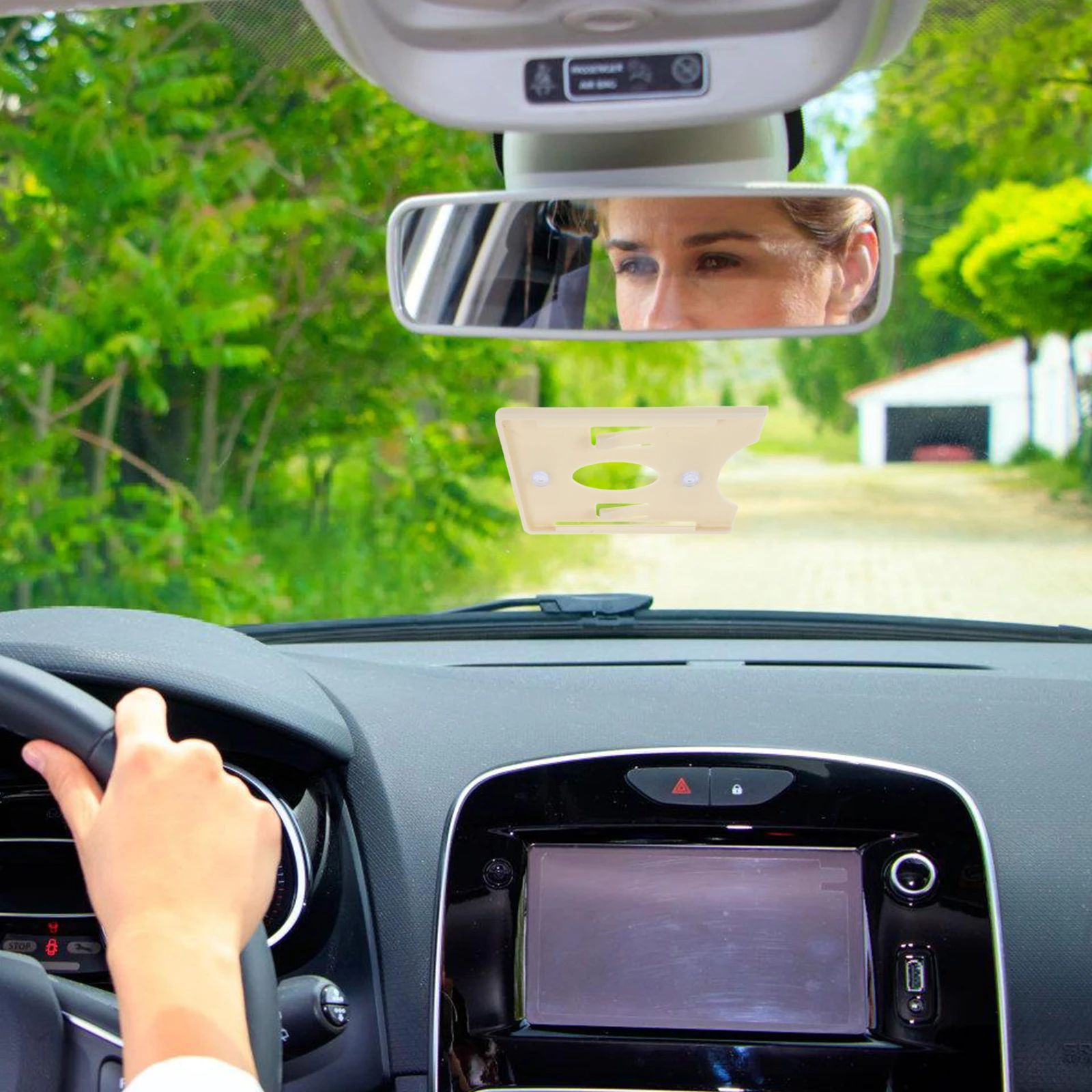 

Suction Cup Car Card Windshield Mount Powerful Suction Easy Installation Wide Compatibility Plastic ganizer Parking Permit