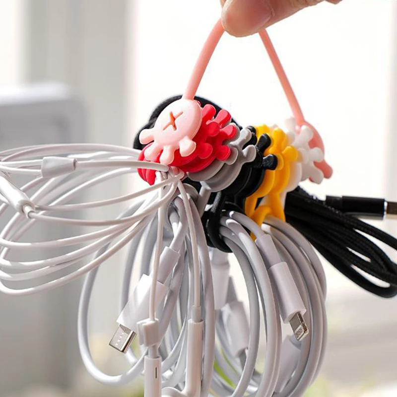 Creative Palm Magnetic Sorting Device Recebe, Headset Wire, Fixação, 4 pcs, 6 pcs, 8pcs