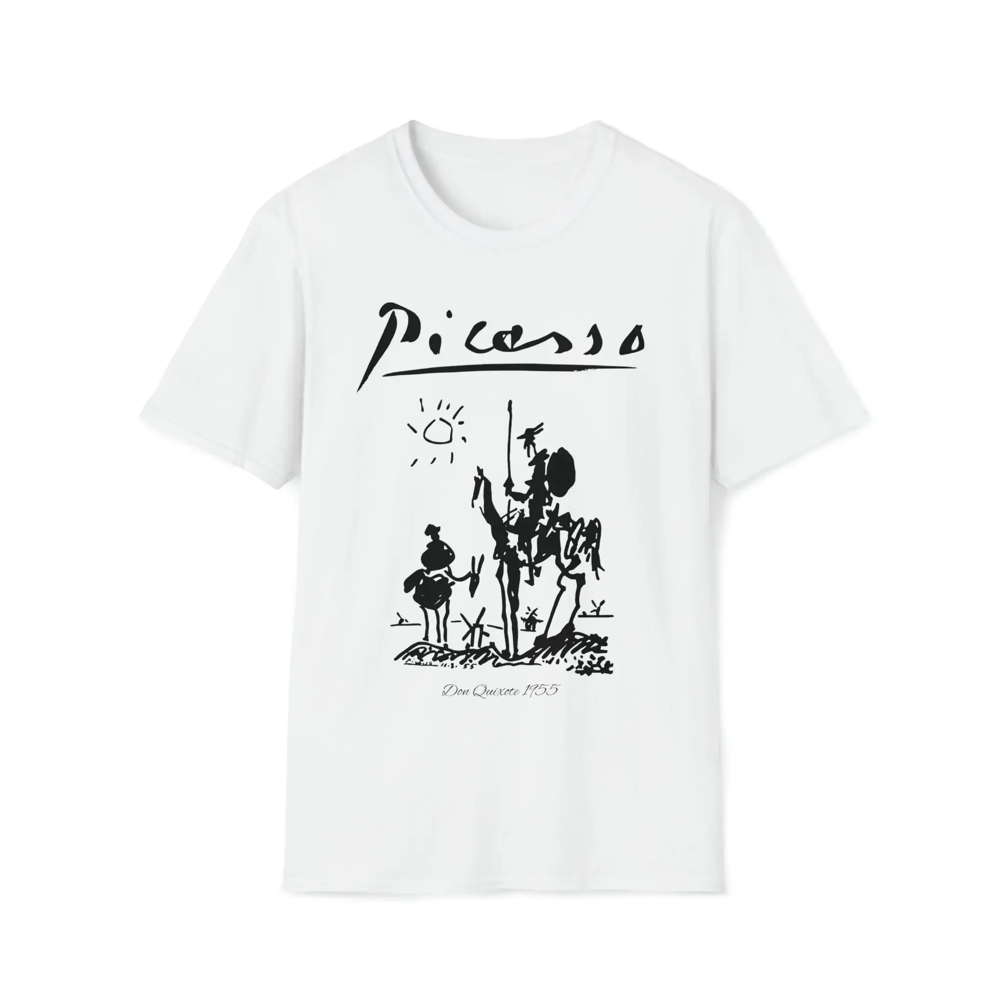 Don Quixote T-shirt Pablo Picasso Don Quixote Shirt