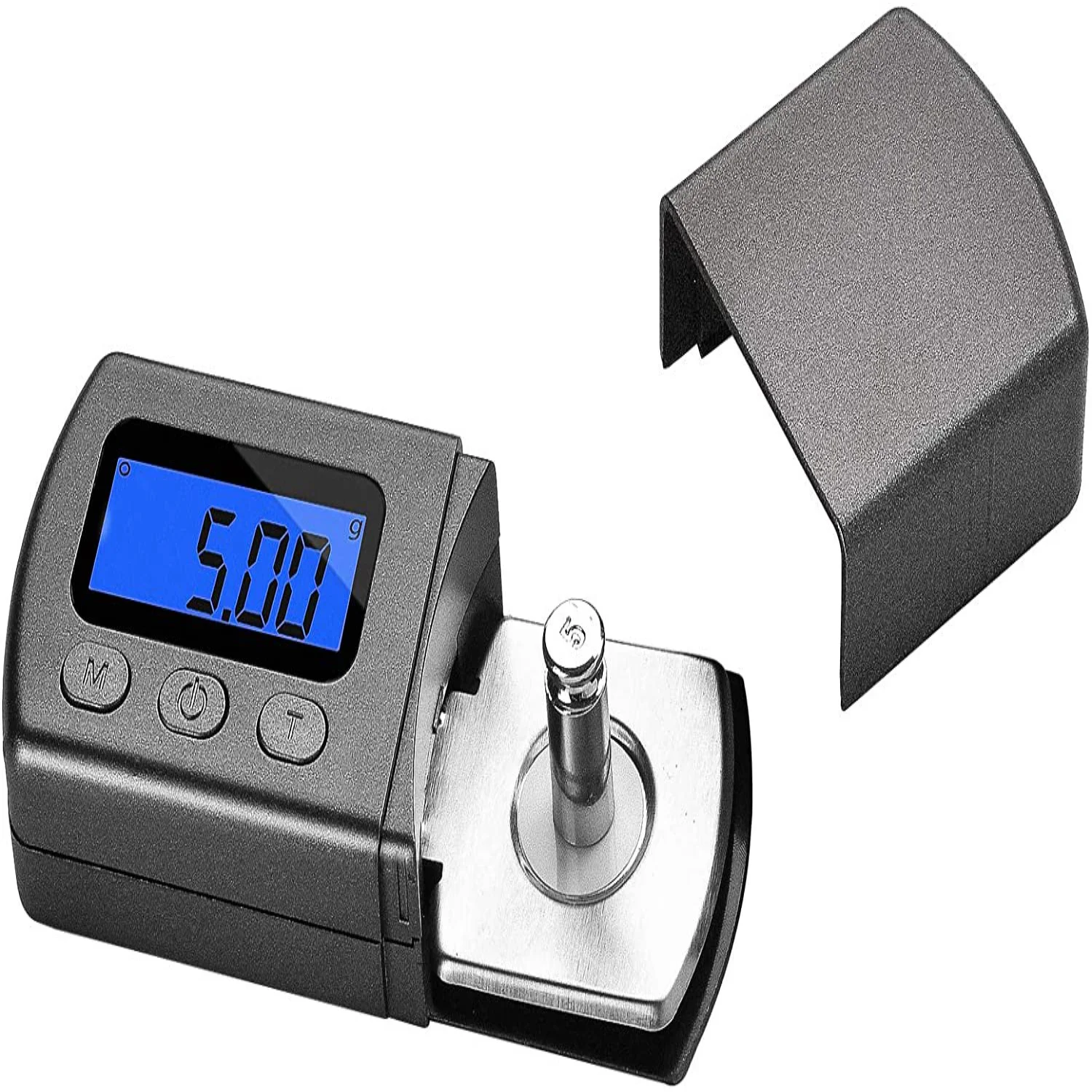 Digital Turntable Stylus Force Scale Gauge 0.01g/5.00g,Tracking Force Pressure Gauge/Scale for Tonearm Phono Cartridge,CD Backli