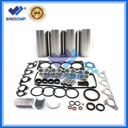 SINOCMP New 4G94 2.0L Natural Aspiration Engine Rebuild Kit For Mitsubishi 2002-2007 Lancer Excavator Parts