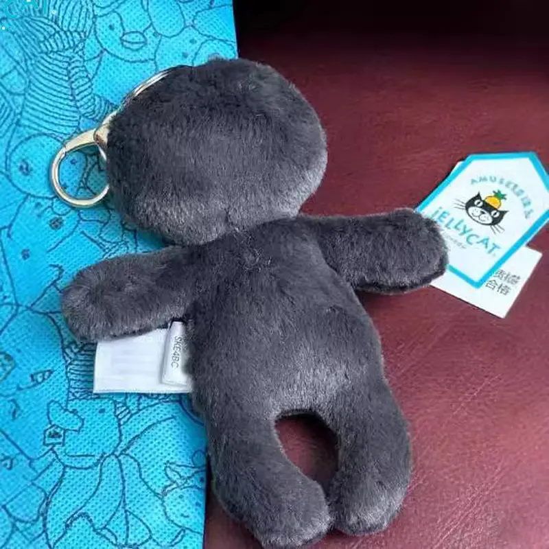 Nouveau Jellycat dessin animé mignon crâne pendentif porte-clés nouveau produit en peluche jouet sac pendentif poupée 2026 nouvel an cadeau
