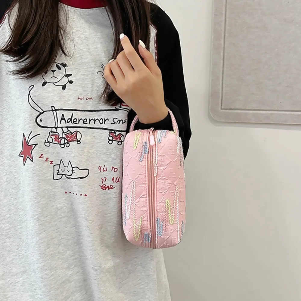 

Cute Large Capacity Pen Bag Breathable Multi-function Cosmetic Bag Pencil Case Student